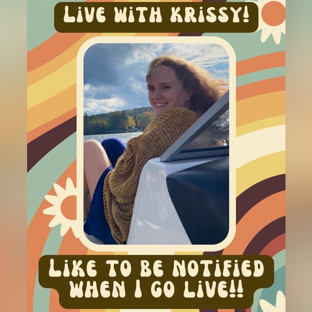 Like to be notified when I go live!!